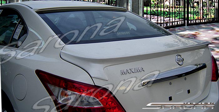 Custom Nissan Maxima Roof Wing  Sedan (2009 - 2015) - $275.00 (Manufacturer Sarona, Part #NS-022-RW)